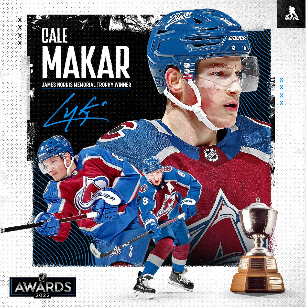 BEST NHL DEFENSEMAN: Colorado Avalanche's Cale Makar wins Norris